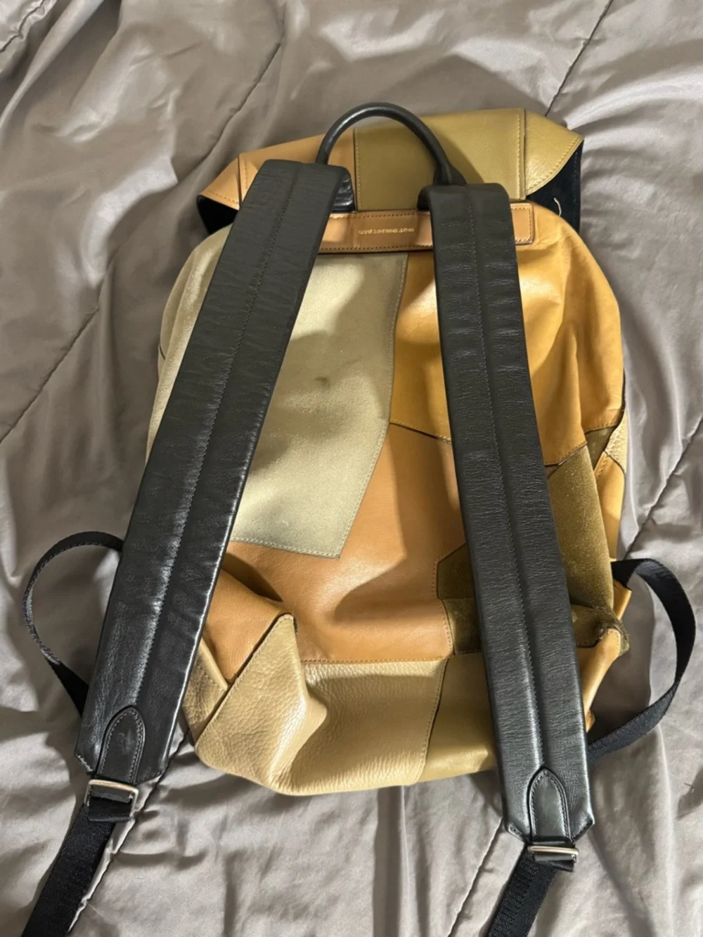 Coach clamshell patchwork backpack - Picture 2 of 8